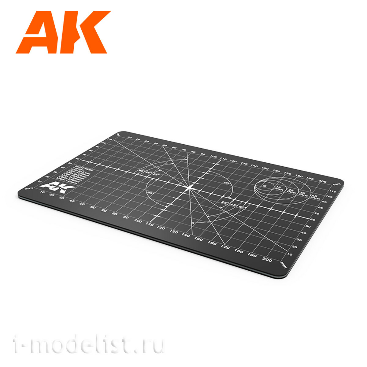 AK9313 AK Interactive Двусторонний коврик для резки A5