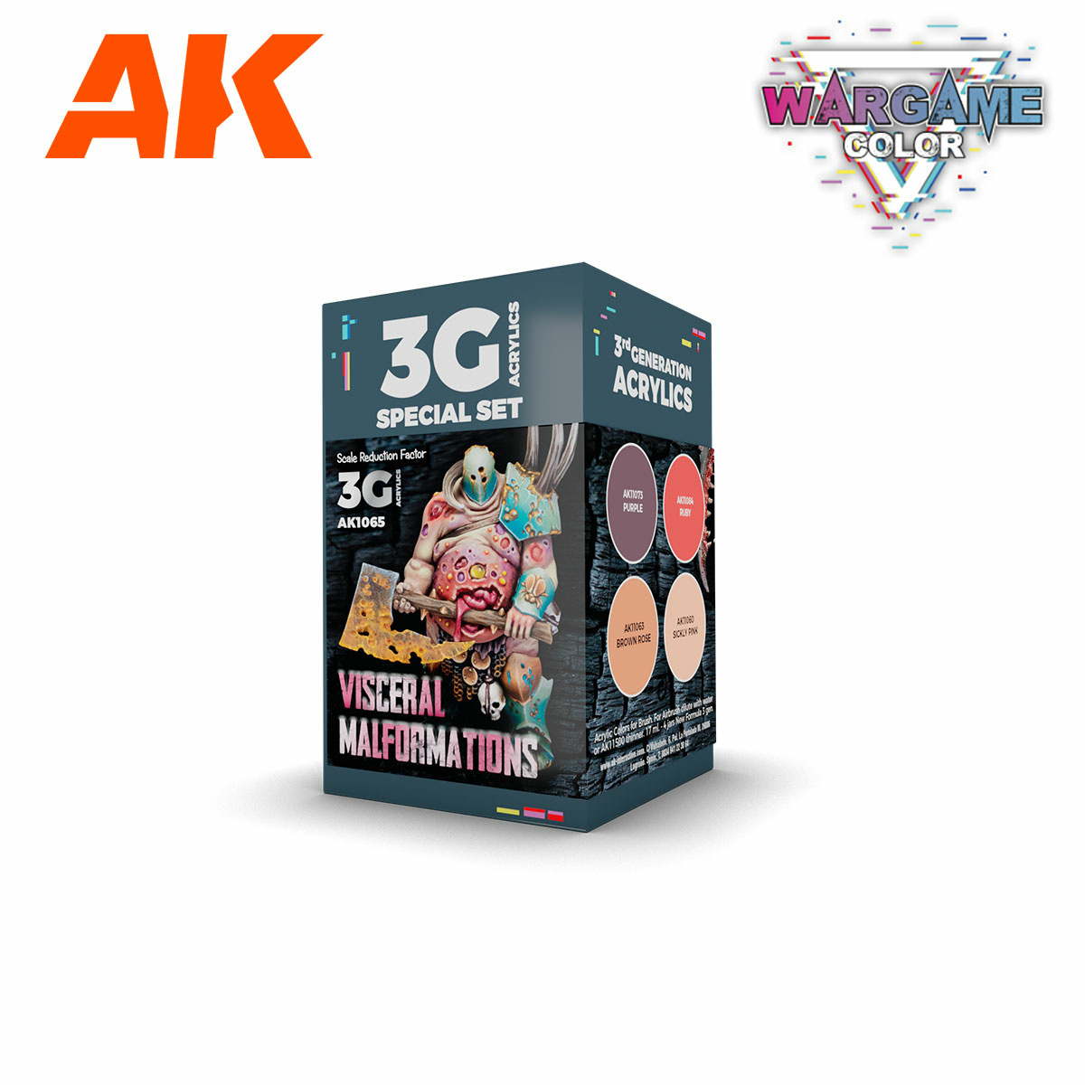 AK1065 AK Interactive Набор акриловых красок 