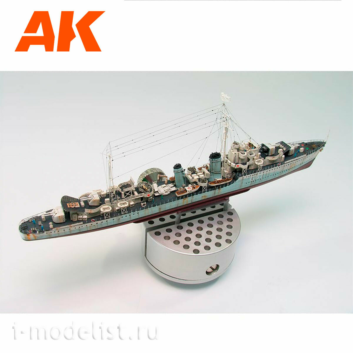 AK9135 AK Interactive Cверхтонкая эластичная такелажная катушка (подходит для масштабов 1:72, 1:350, 1:700)