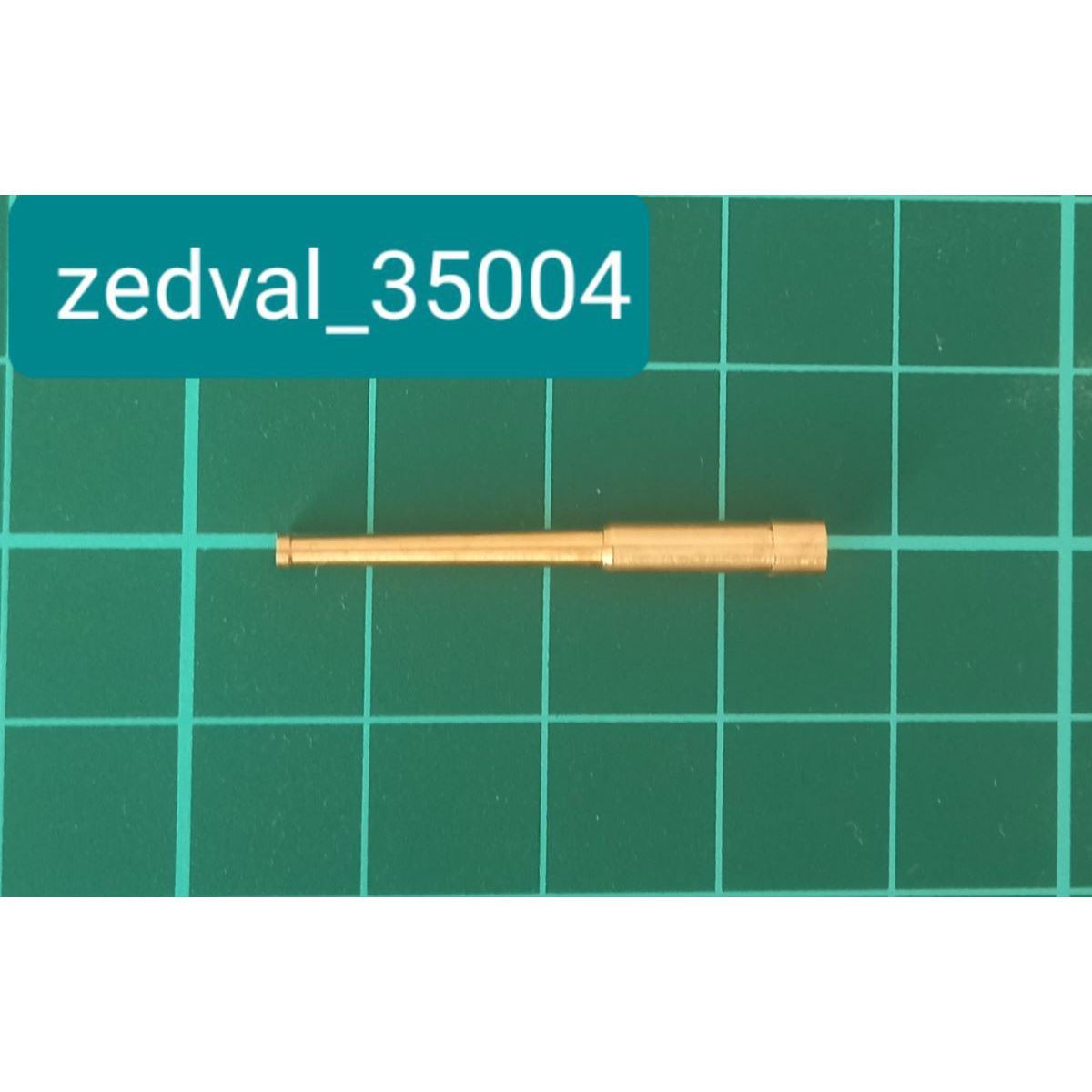 35004 Zedval 1/35 45-мм ствол 20К/КМ для штампованных бронемасок