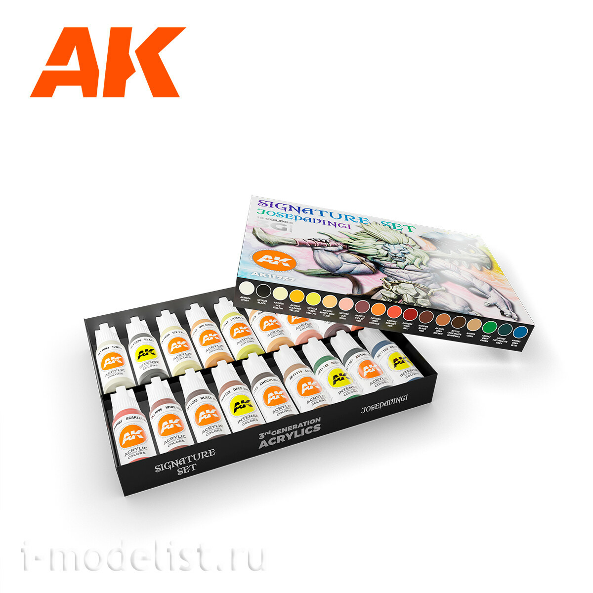 AK11757 AK Interactive Набор акриловых красок 