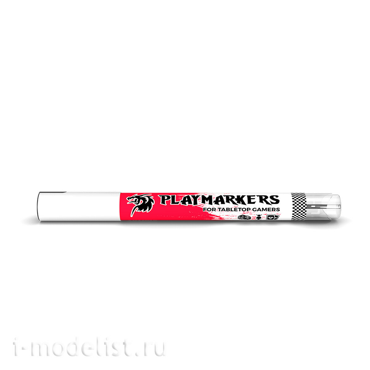 AKM018 AK Interactive Акриловый маркер PLAYMARKER - Красный / RED – PLAYMARKER