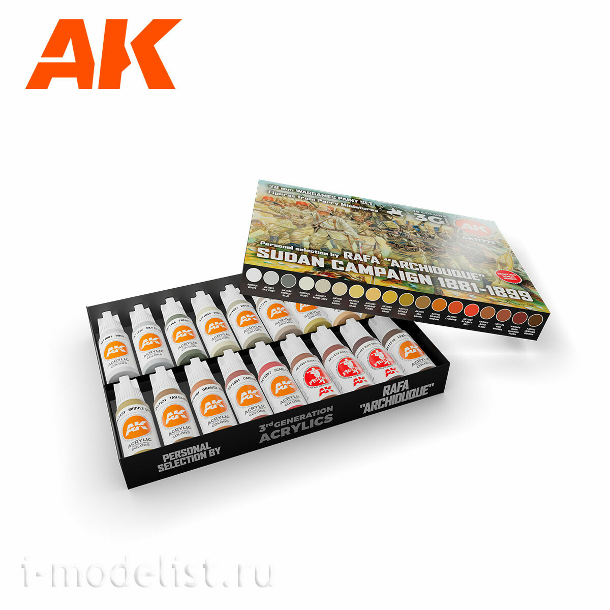 AK11773 AK Interactive Набор акриловых красок 