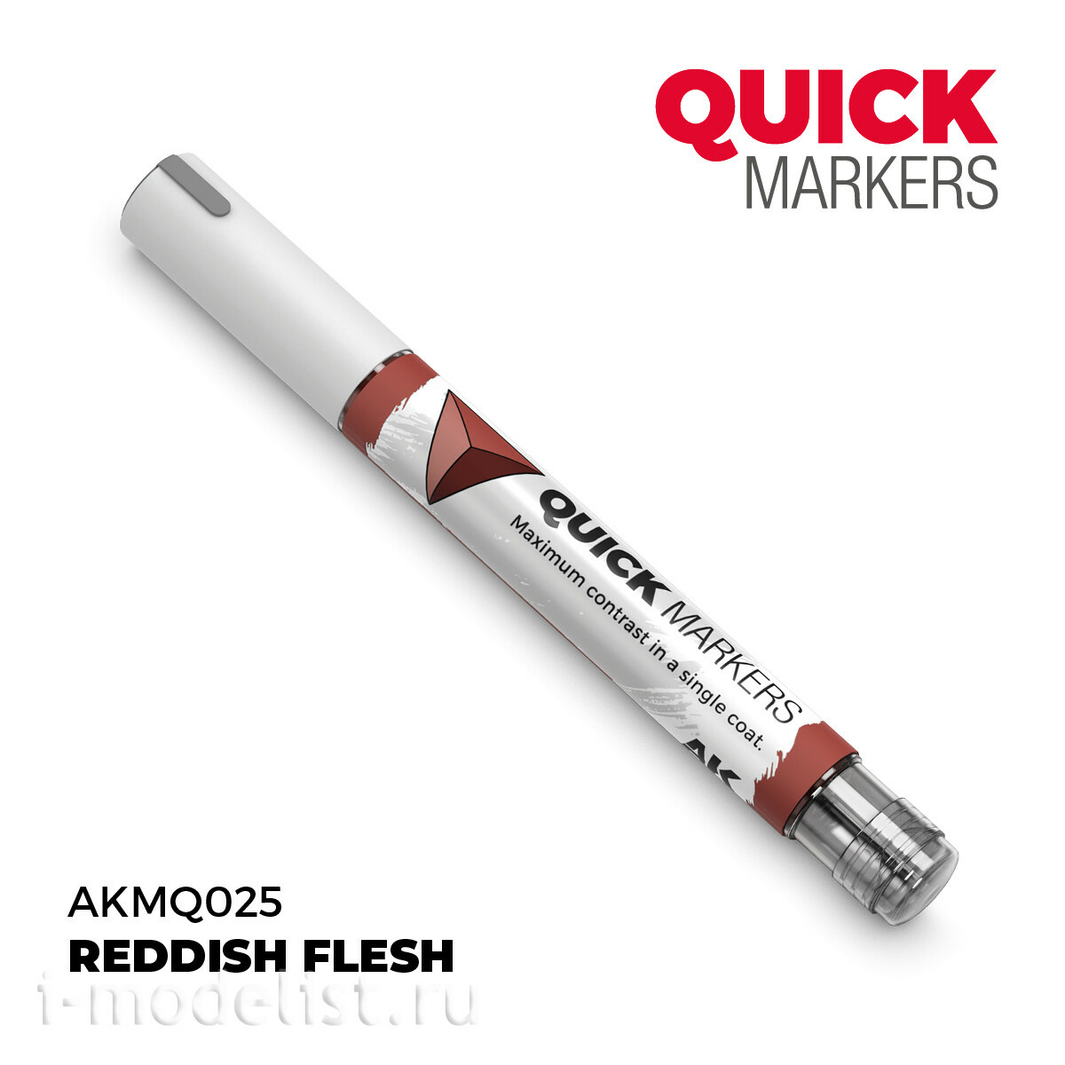 AKMQ025 AK Interactive Маркер QUICK MARKER - Красноватая плоть / Reddish Flesh