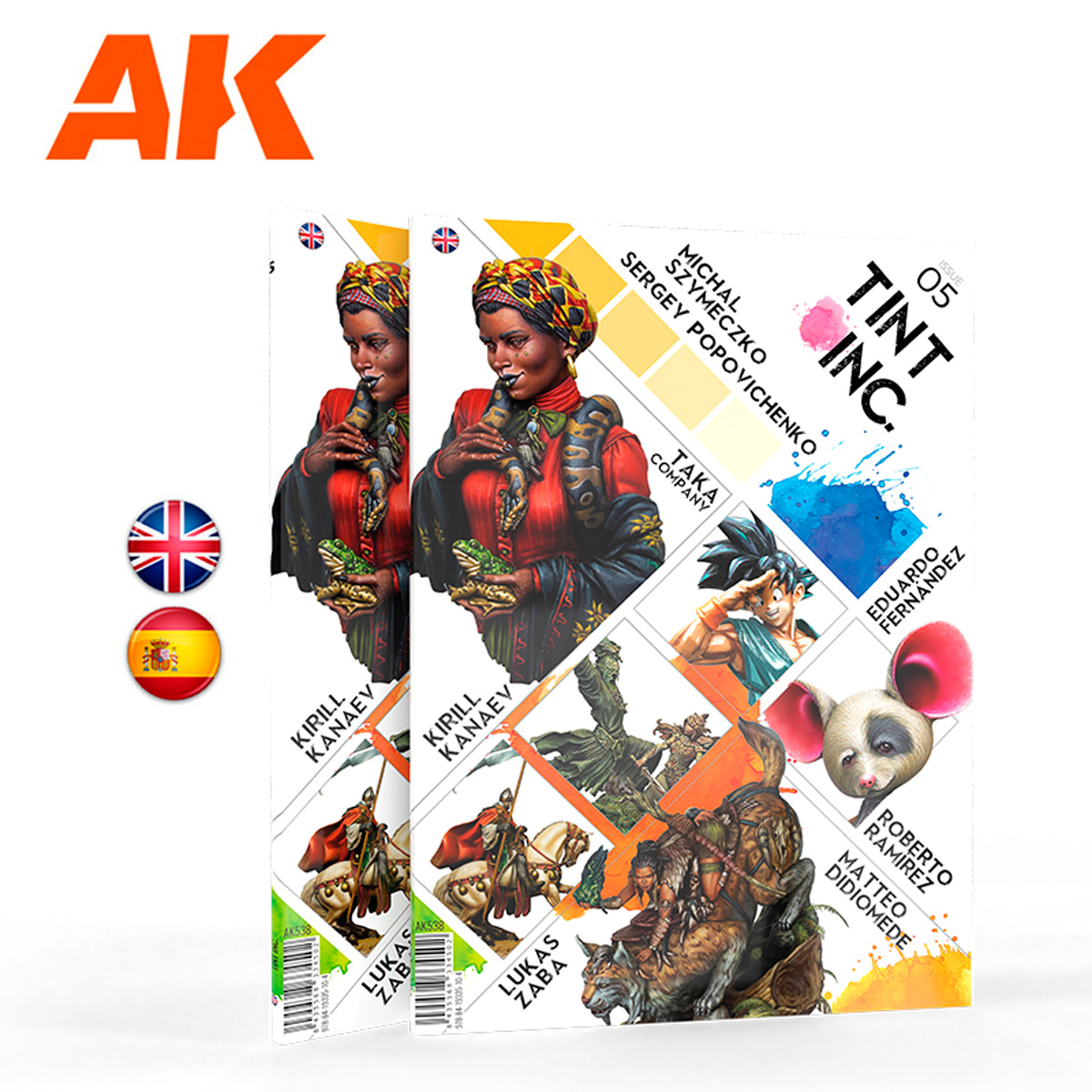 AK538 AK Interactive Журнал TINT INC. ISSUE 05 / Серия 