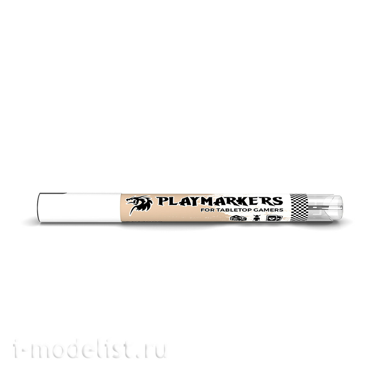 AKM008 AK Interactive Акриловый маркер PLAYMARKER - Тёмно-телесный / DARK SKIN – PLAYMARKER