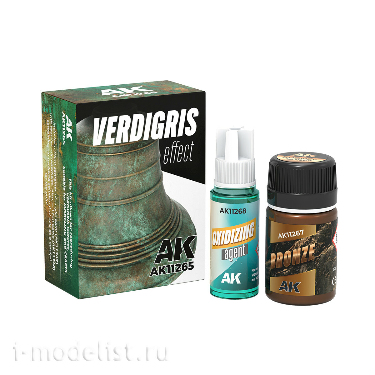 AK11265 AK Interactive Эффект патины / Verdigris Effect