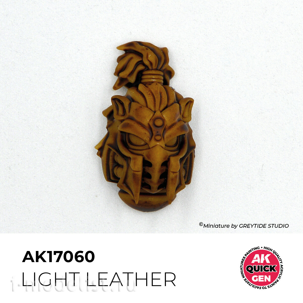 AK17060 AK Interactive Краска акриловая QUICK GEN - Светлая кожа / LIGHT LEATHER