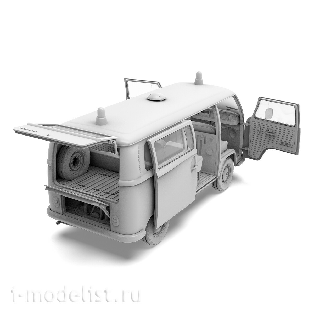 AK35023 AK Interactive 1/35 Фургон T2 1967 года общественное обслуживание