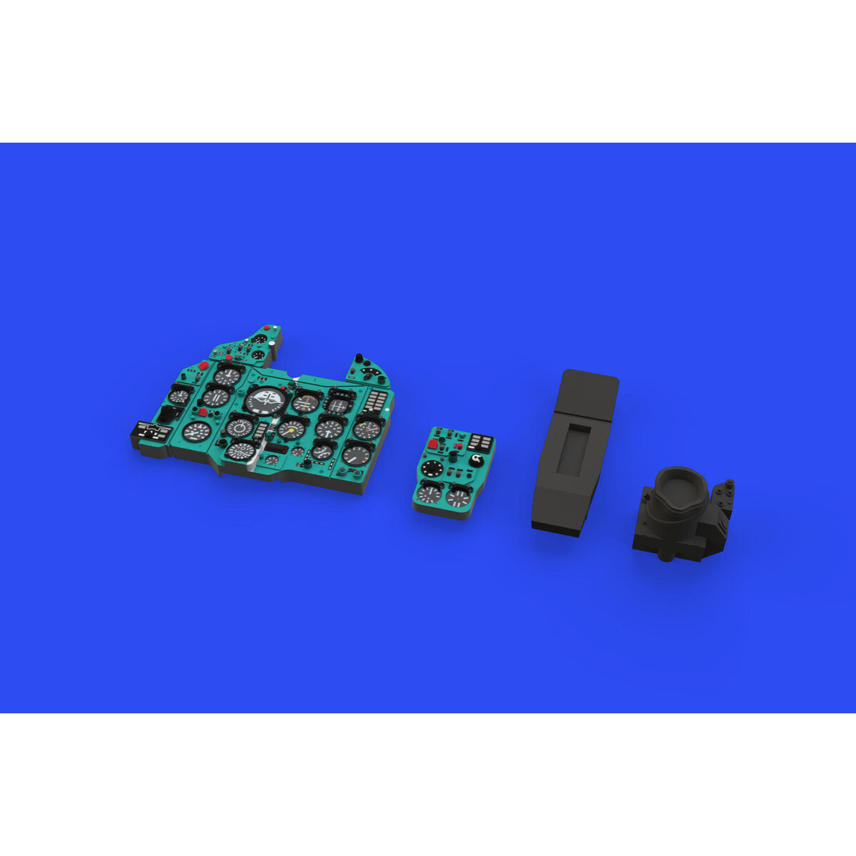 644090 Eduard 1/48 Приборная доска цветная для M-21PFM LööK