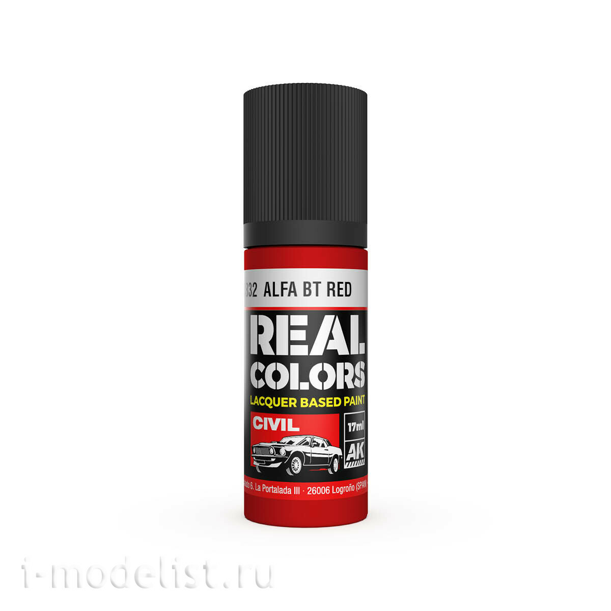 RC832 AK Interactive Лаковая краска Альфа БТ Красный / Alfa BT Red