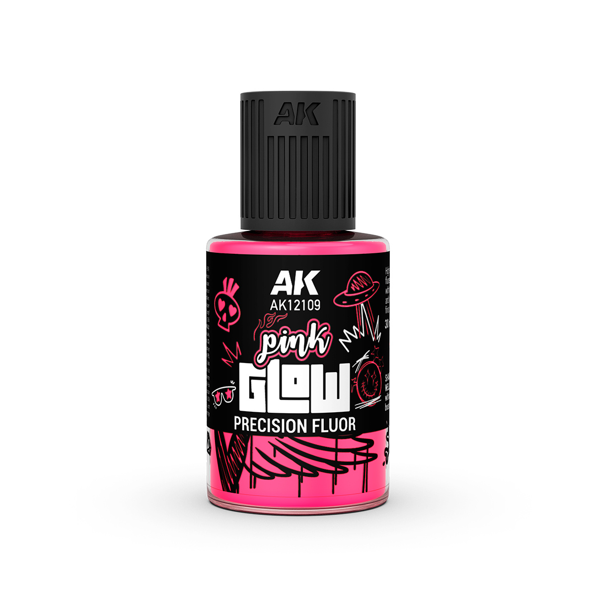 AK12109 AK Interactive Розовый флуоресцентный эффект / Pink Glow Precision Fluor