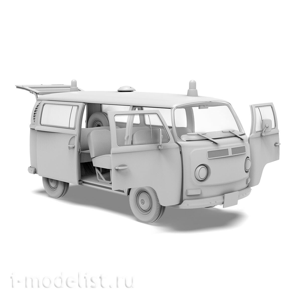 AK35023 AK Interactive 1/35 Фургон T2 1967 года общественное обслуживание
