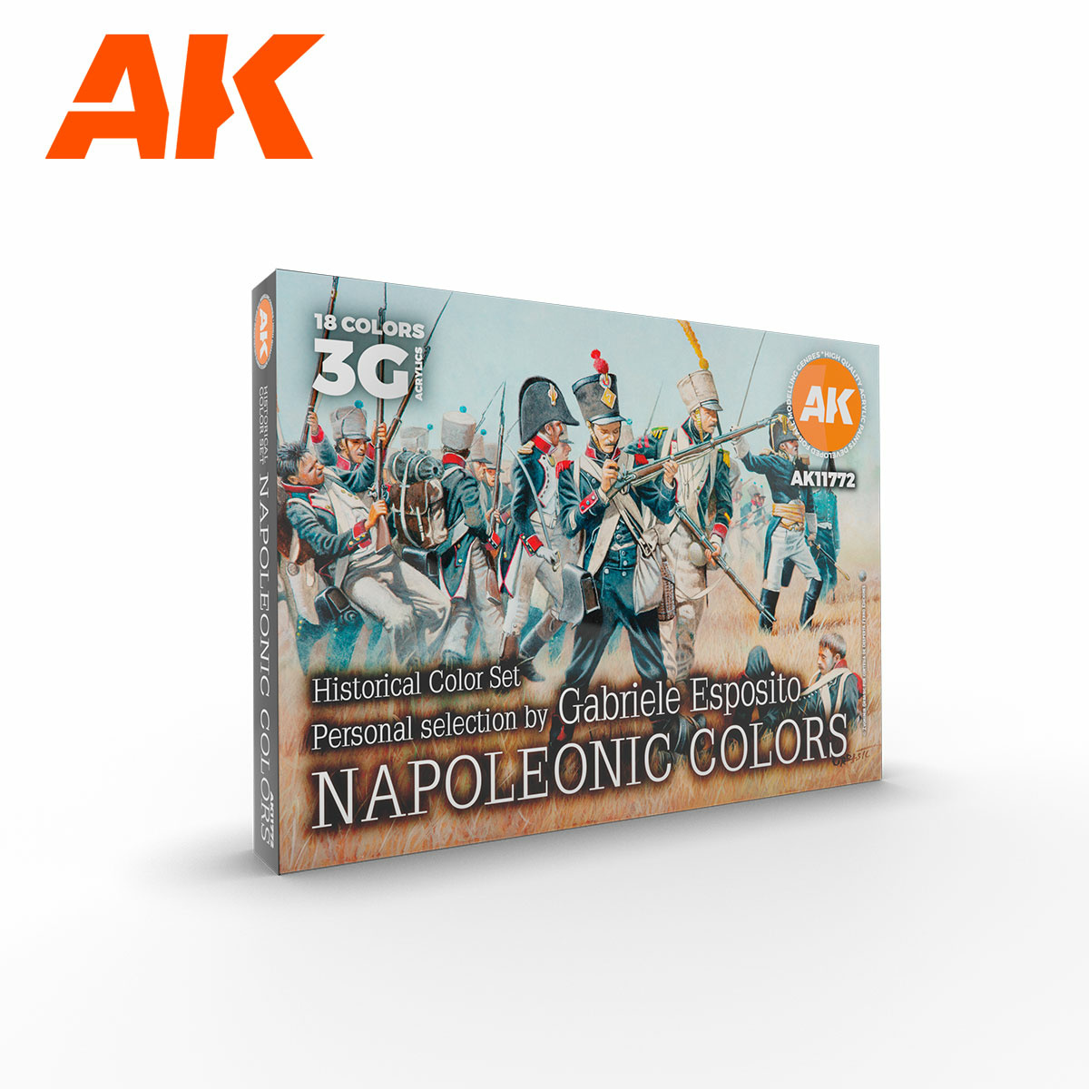 AK11772 AK Interactive Набор акриловых красок 