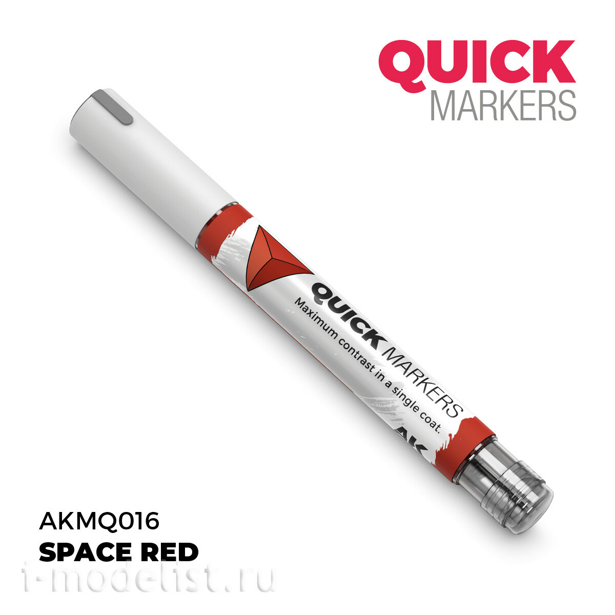 AKMQ016 AK Interactive Маркер QUICK MARKER - Космический красный / Space Red