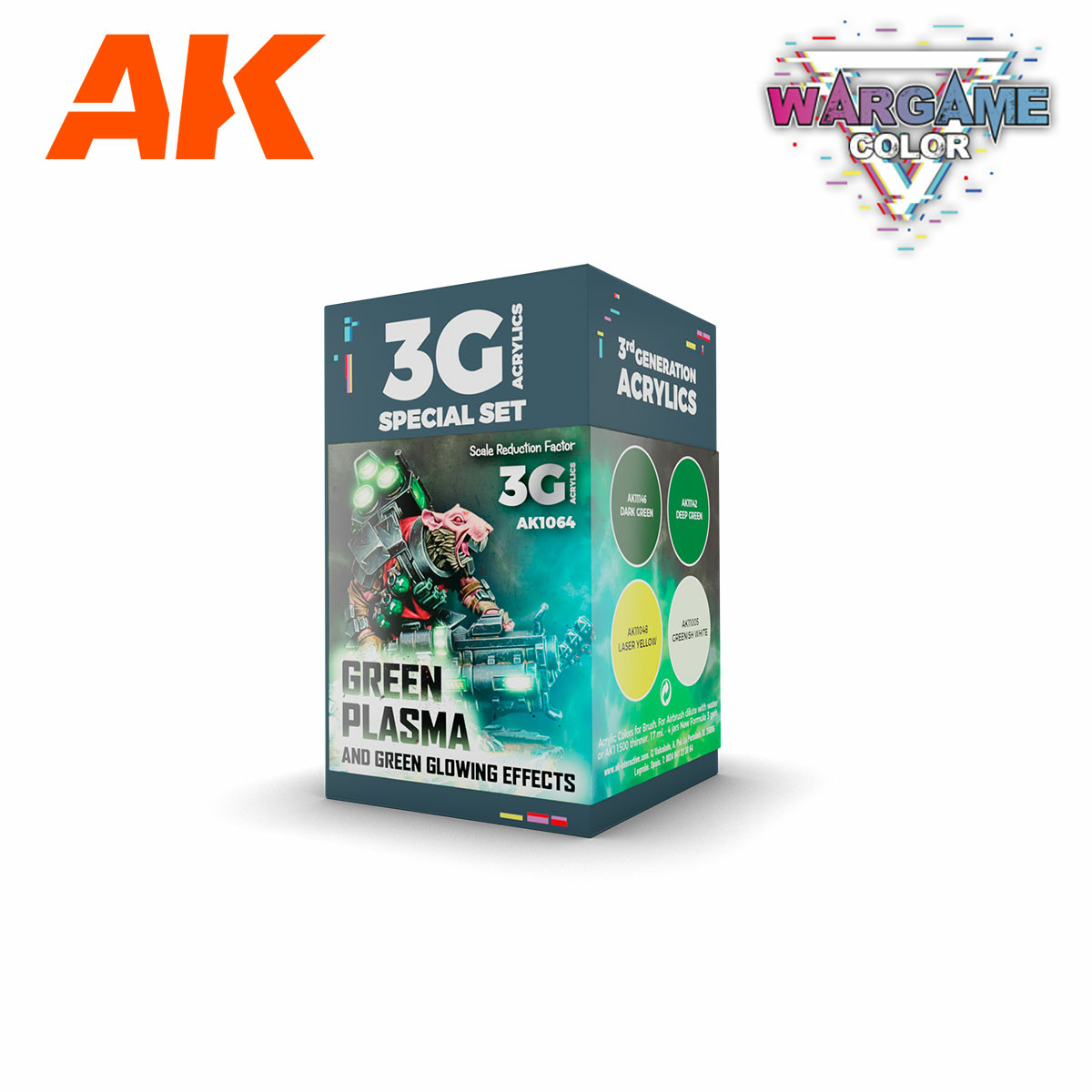 AK1064 AK Interactive Набор акриловых красок 
