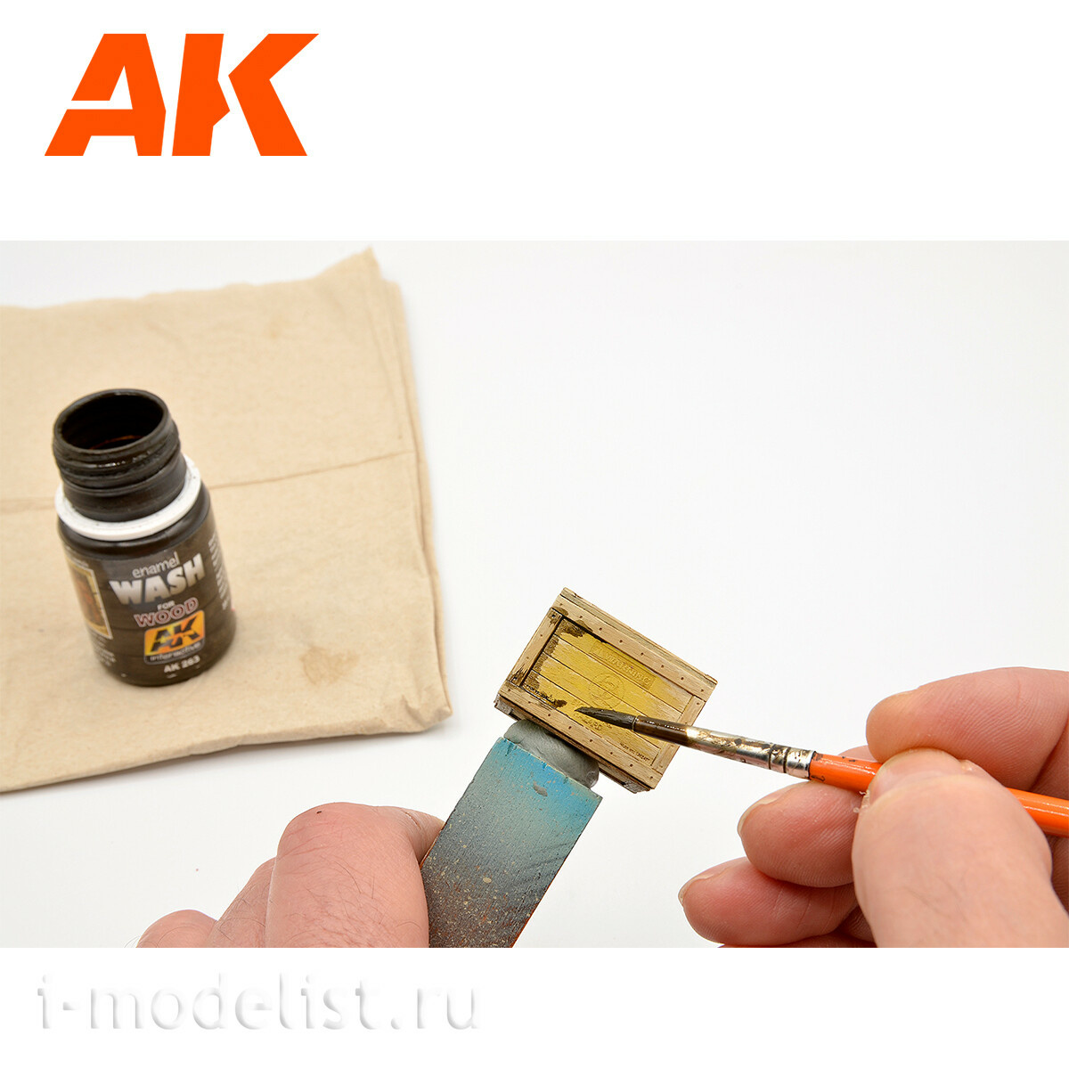 AK8230 AK Interactive 1/35 Деревянные коробки биологической опасности № 004 лазерной резки, 3 шт.