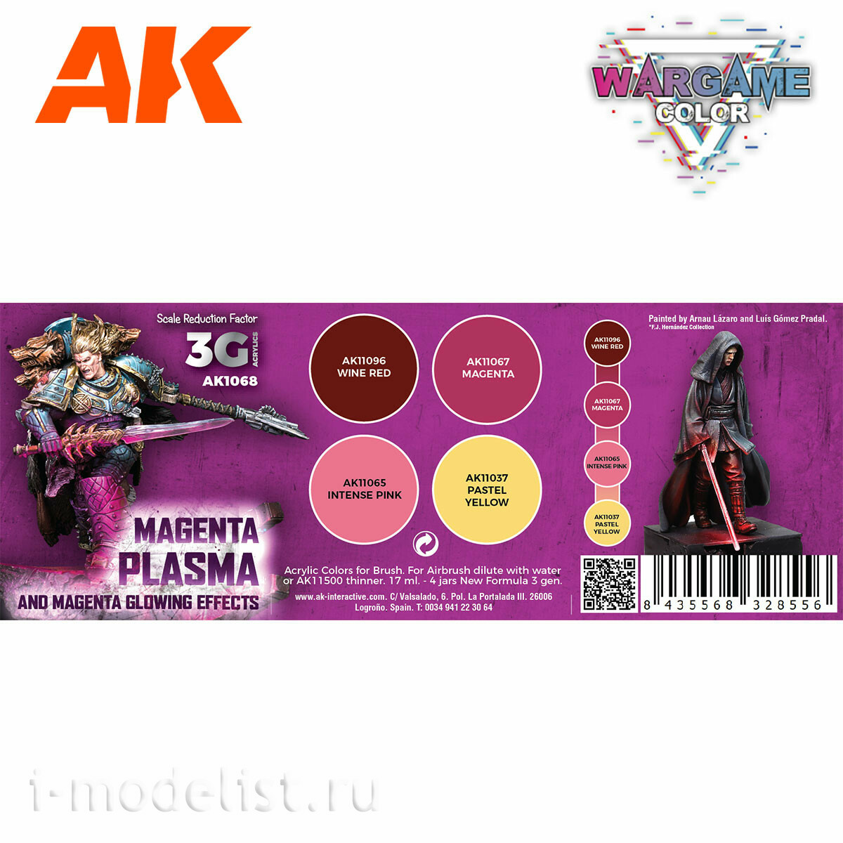 AK1068 AK Interactive Набор акриловых красок 