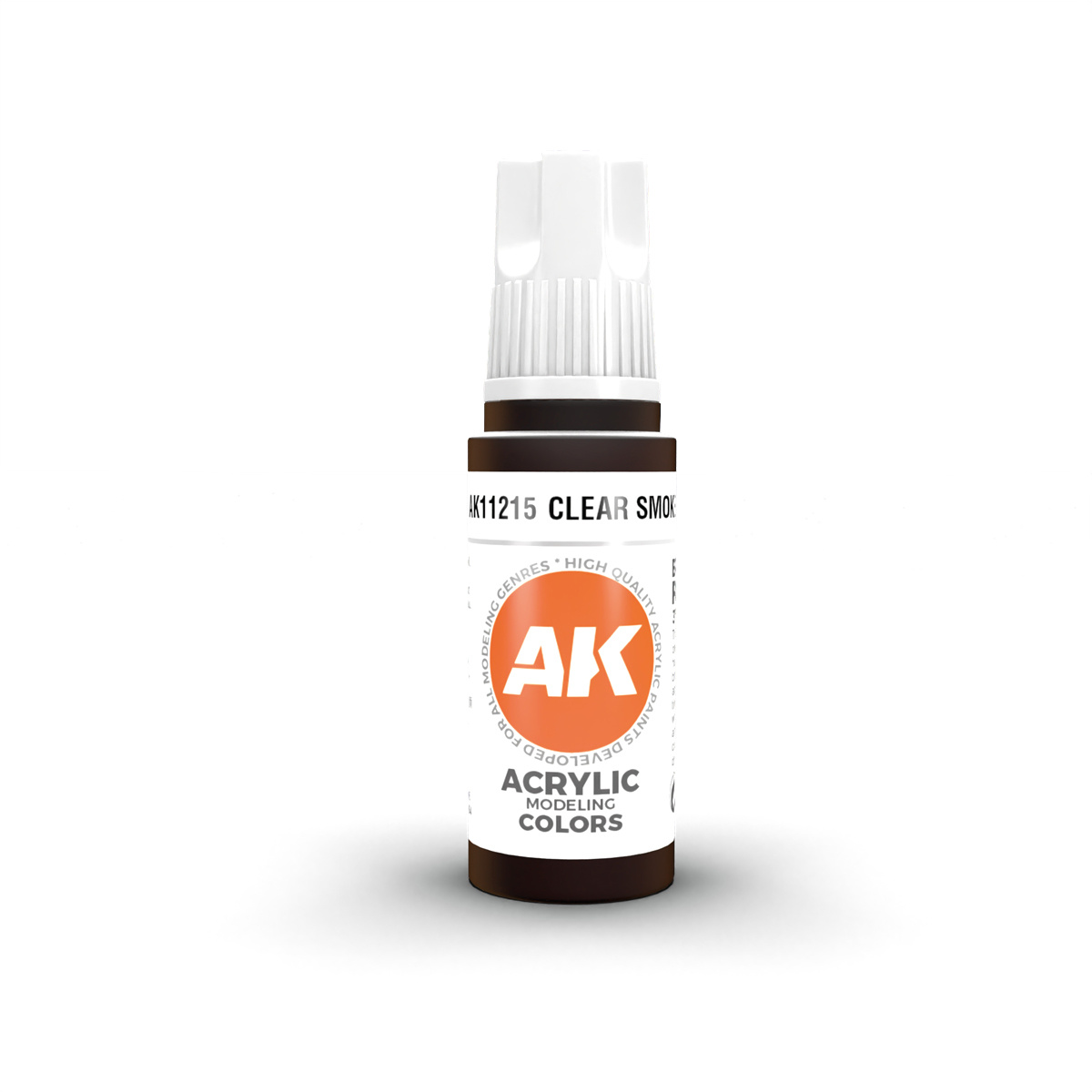 AK11215 AK Interactive Краска акриловая 3GEN Прозрачный дымчатый / CLEAR SMOKE – STANDARD
