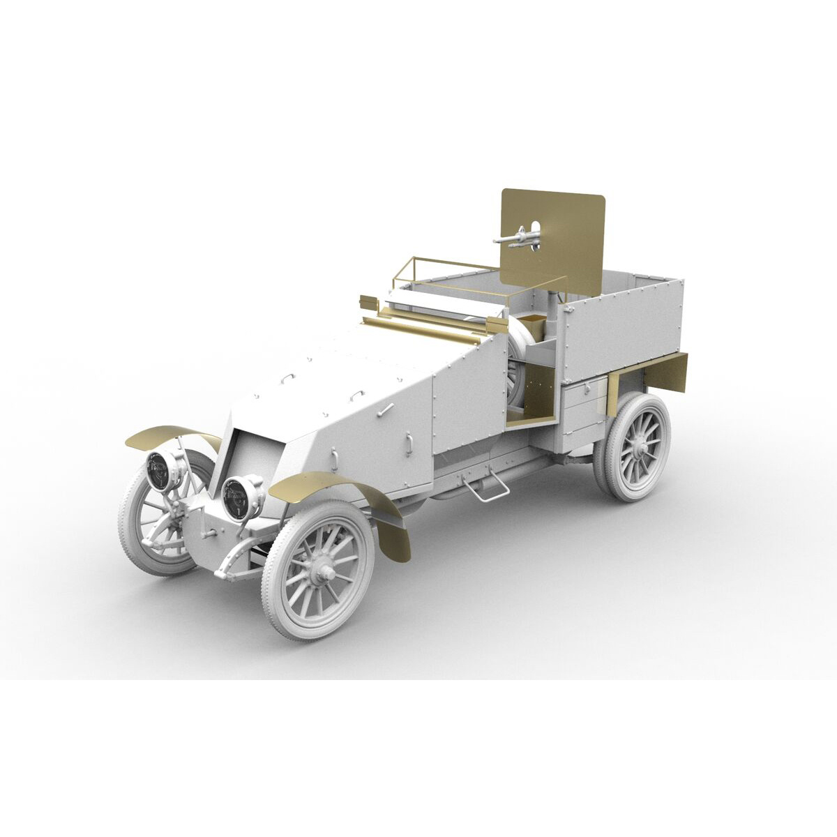 A35-007 Copper State Models 1/35 Фототравление для бронеавтомобиля образца 1914 года