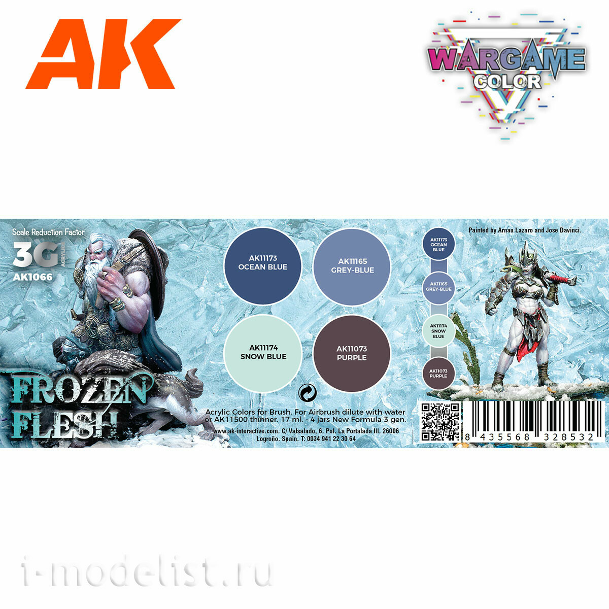 AK1066 AK Interactive Набор акриловых красок 