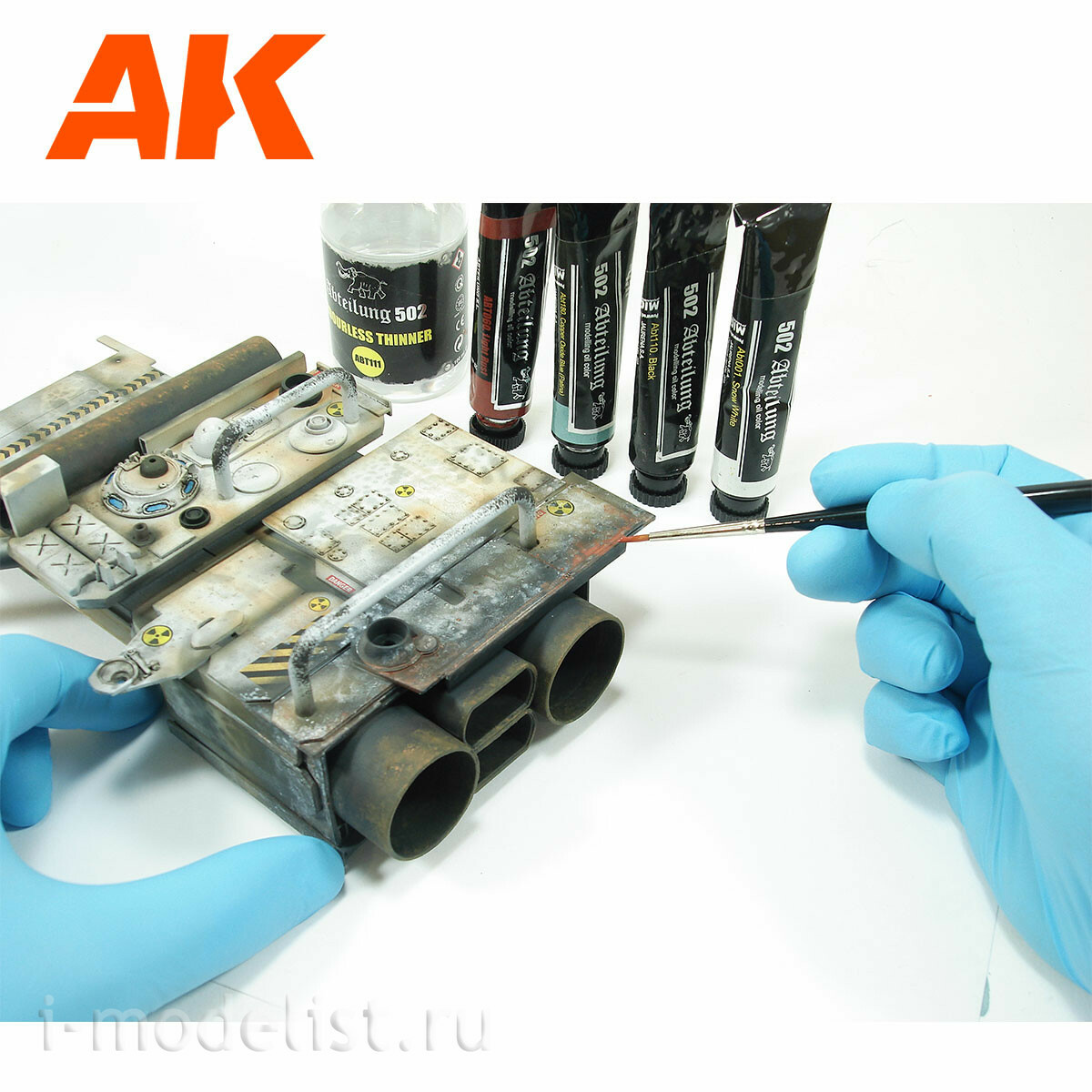 AK9080 AK Interactive Трафарет для нанесения камуфляжных пятен или следов эксплуатации. Для масштабов 1/48, 1/72