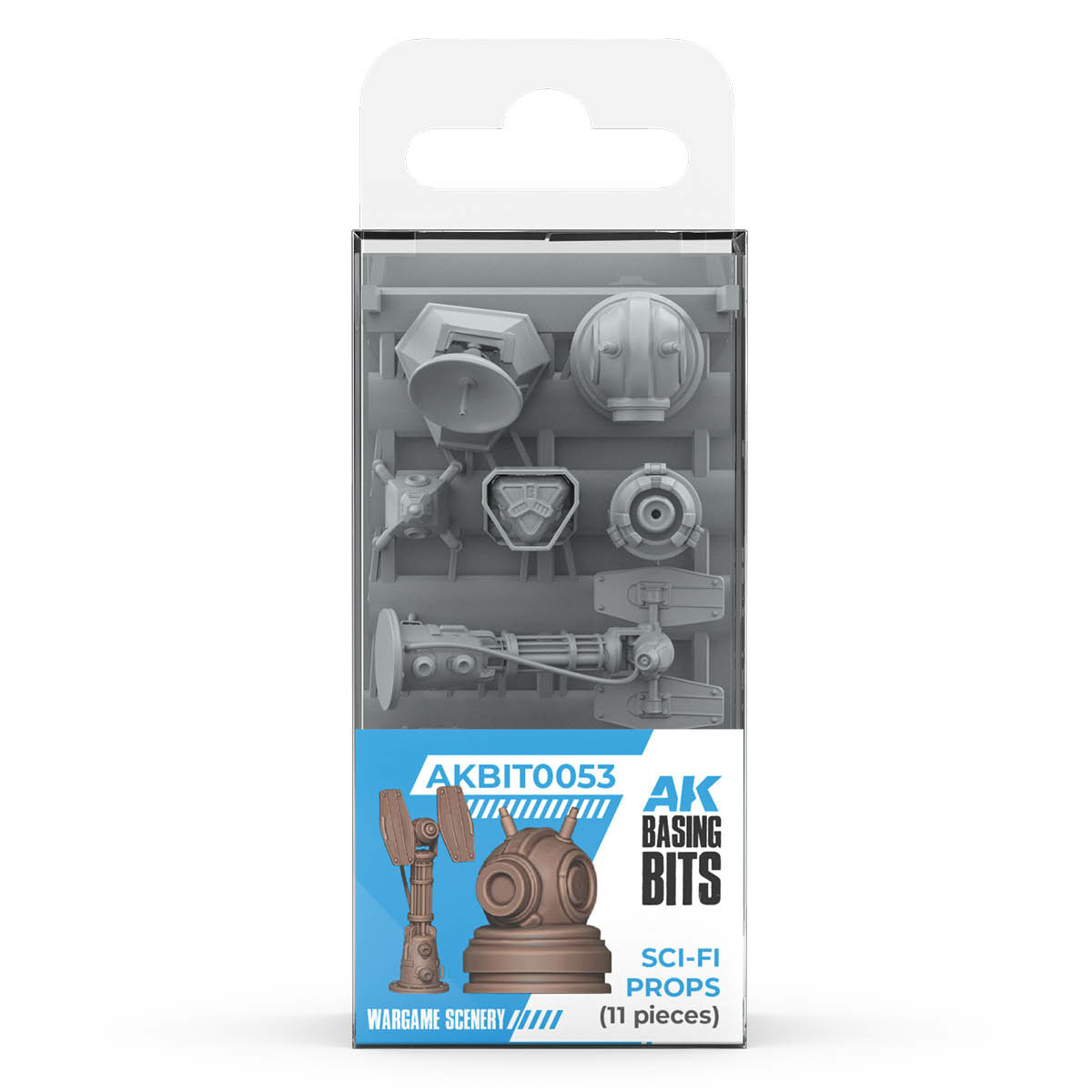 AKBIT0053 AK Interactive 3D-печать BASING BITS Научно-фантастические аксессуары / Sci-fi Props