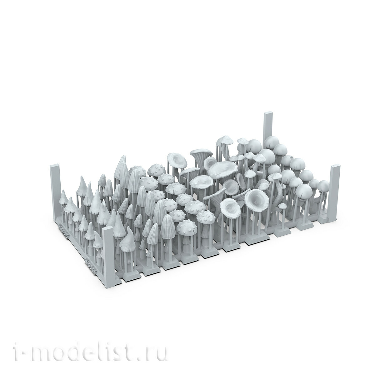 AKBIT0005 AK Interactive 3D-печать BASING BITS Лесные грибы / Forest Mushrooms