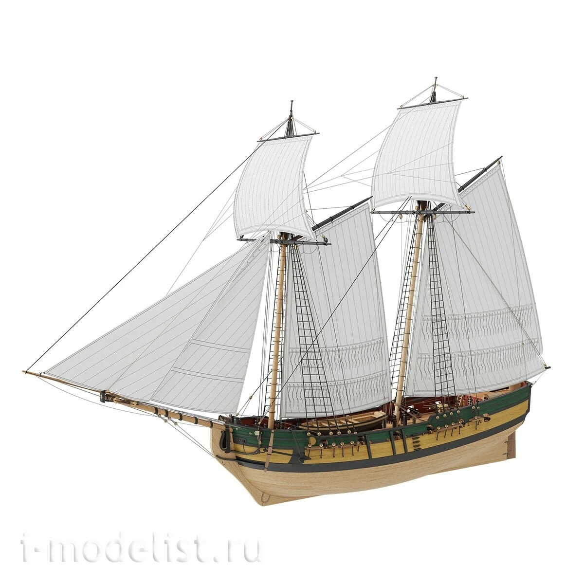 E7210 Эскадра 1/72 Шхуна 