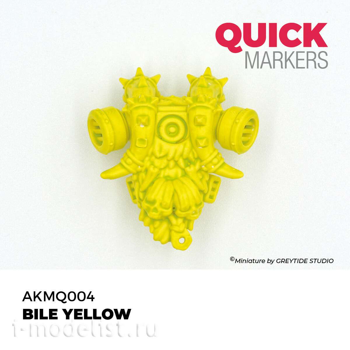 AKMQ004 AK Interactive Маркер QUICK MARKER - Желчь жёлтая / Bile Yellow