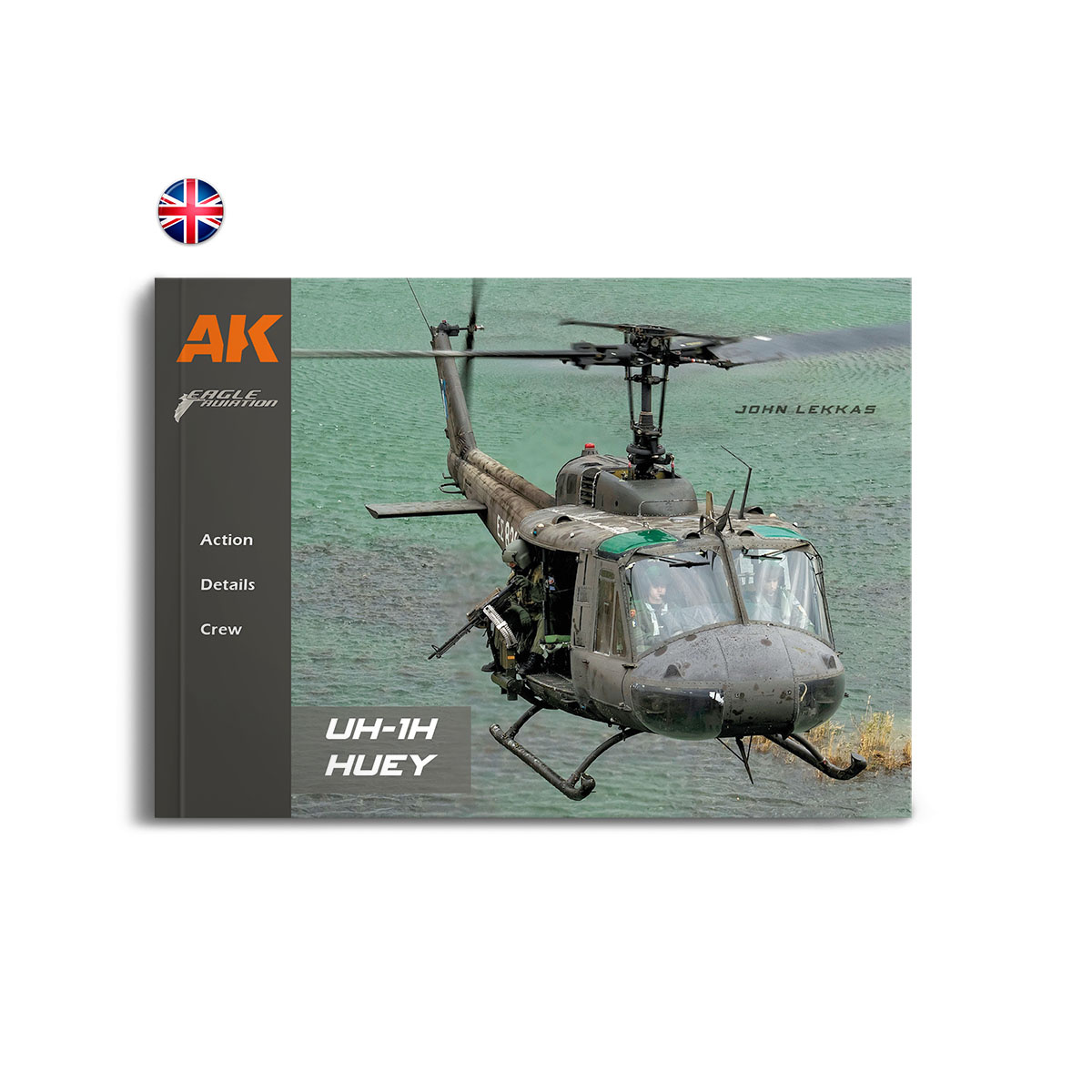 AK130038 AK Interactive Книга UH-1H HUEY
