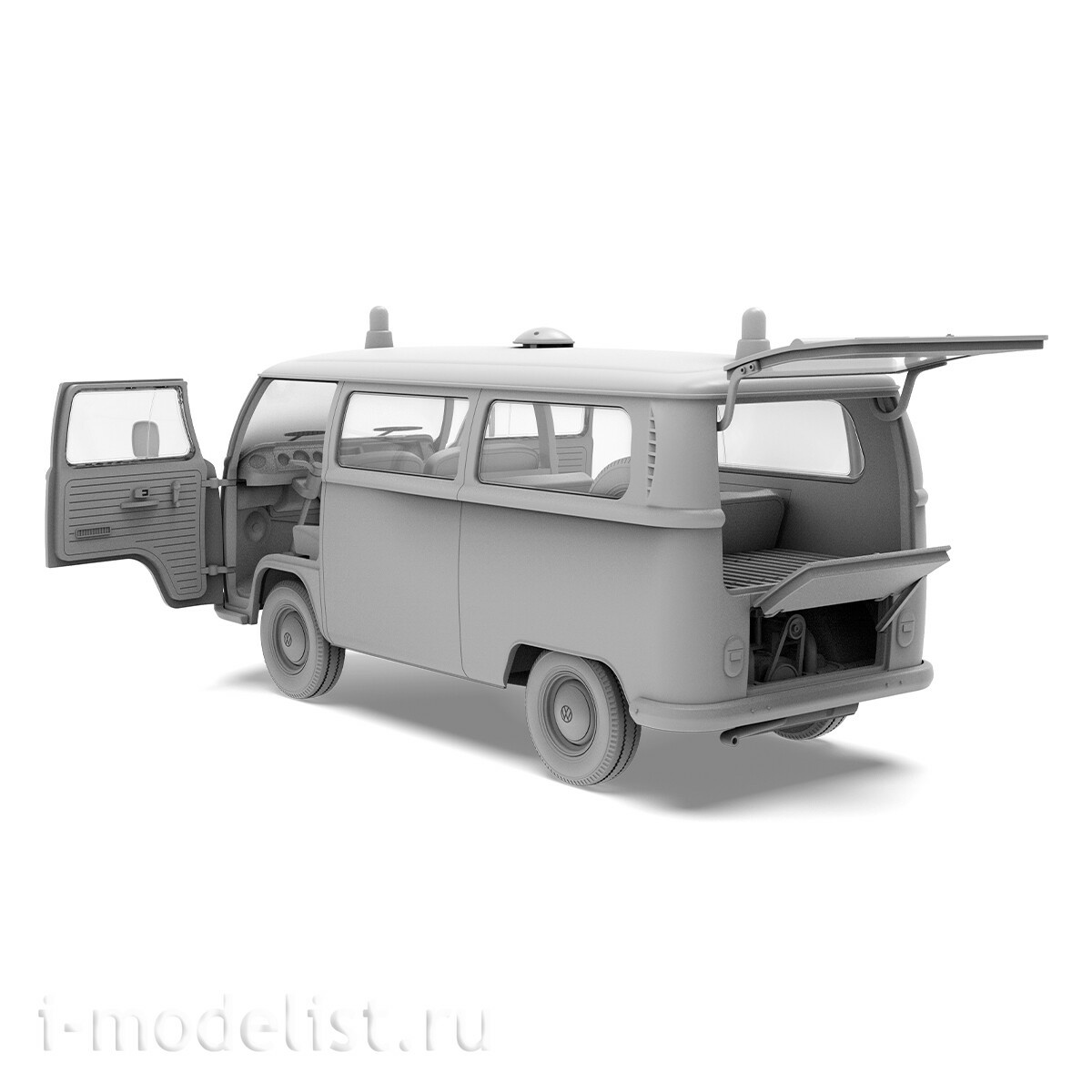 AK35023 AK Interactive 1/35 Фургон T2 1967 года общественное обслуживание