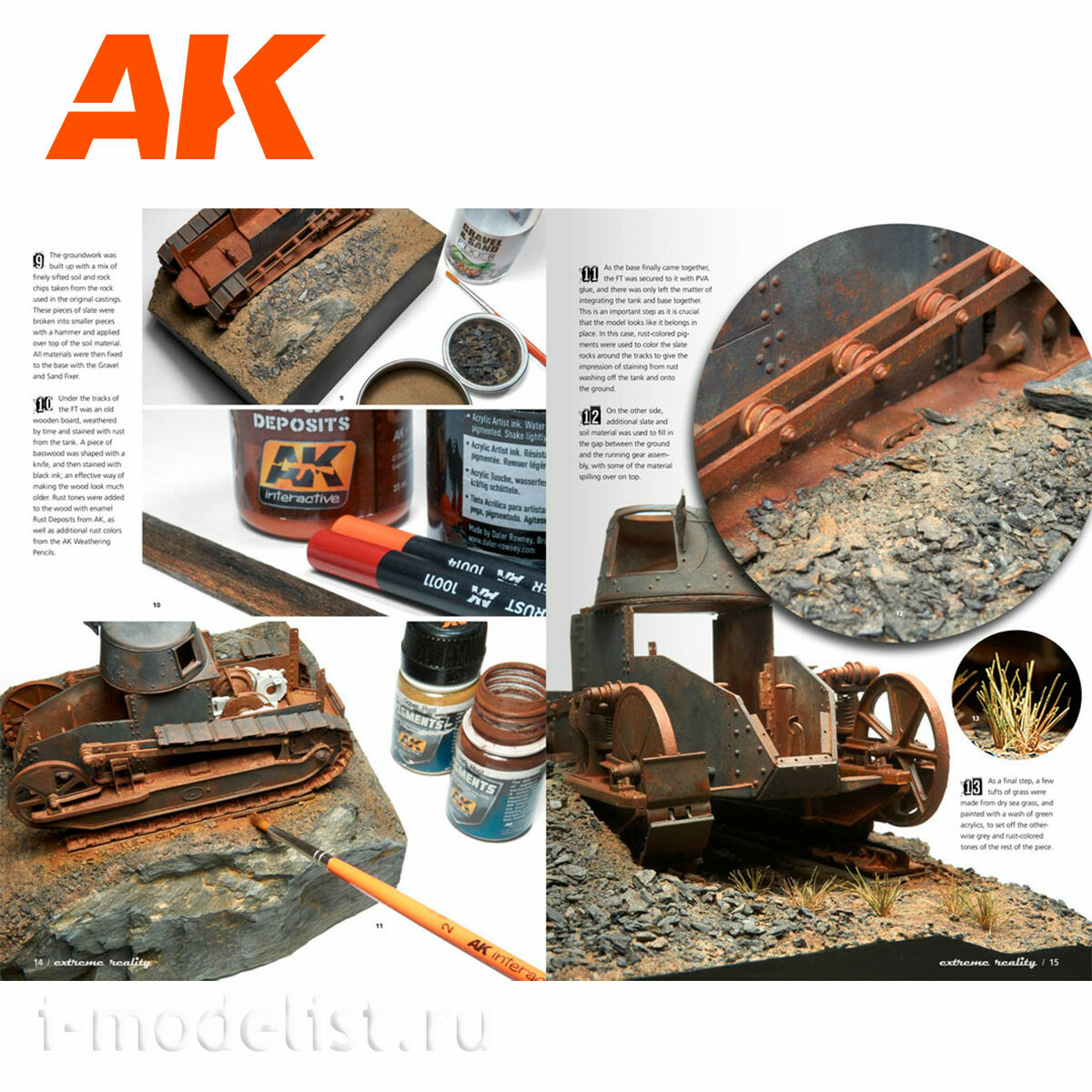 AK529 AK Interactive Книга EXTREME REALITY 5 – THE BEAUTY OF OLD & WEATHERED / Экстремальная реальность 5 - Красота старины и везеринга