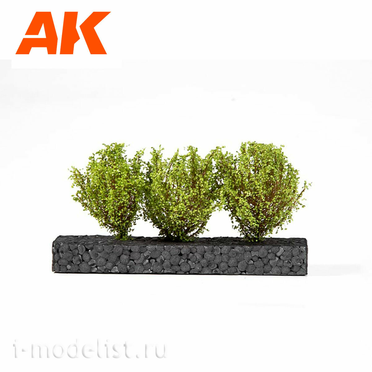 AK8216 AK Interactive Светло-зеленые кустарники 1:35 4-5 см / 75 мм / 90 мм