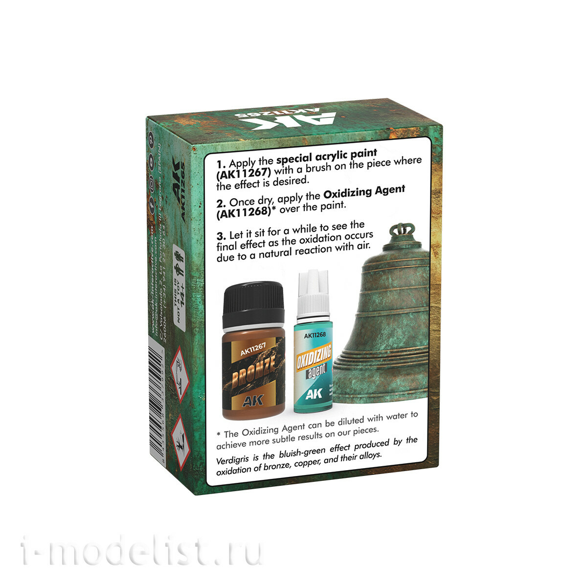 AK11265 AK Interactive Эффект патины / Verdigris Effect