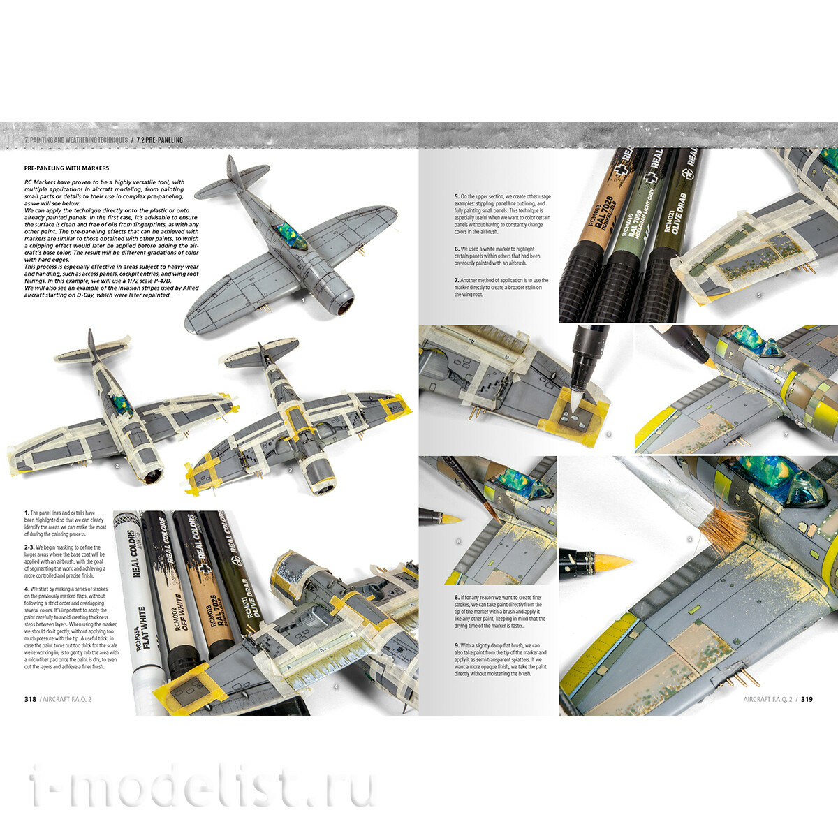 AK644 AK Interactive Книга F.A.Q. 2 Масштабное моделирование самолётов / F.A.Q. 2 AIRCRAFT SCALE MODELING by DANIEL ZAMARBIDE