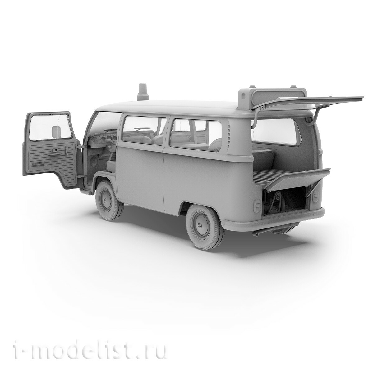 AK35033 AK Interactive 1/35 Автобус для аэропорта T2 1967 года / T2 Model 1967 Airport Bus