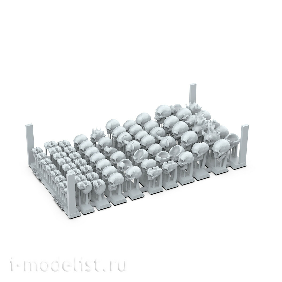 AKBIT0009 AK Interactive 3D-печать BASING BITS Черепа / Skulls