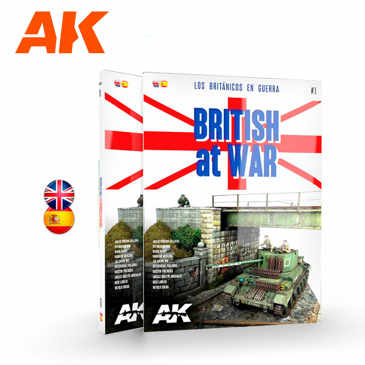 AK130001 AK Interactive Книга Британцы на войне - Часть 1
