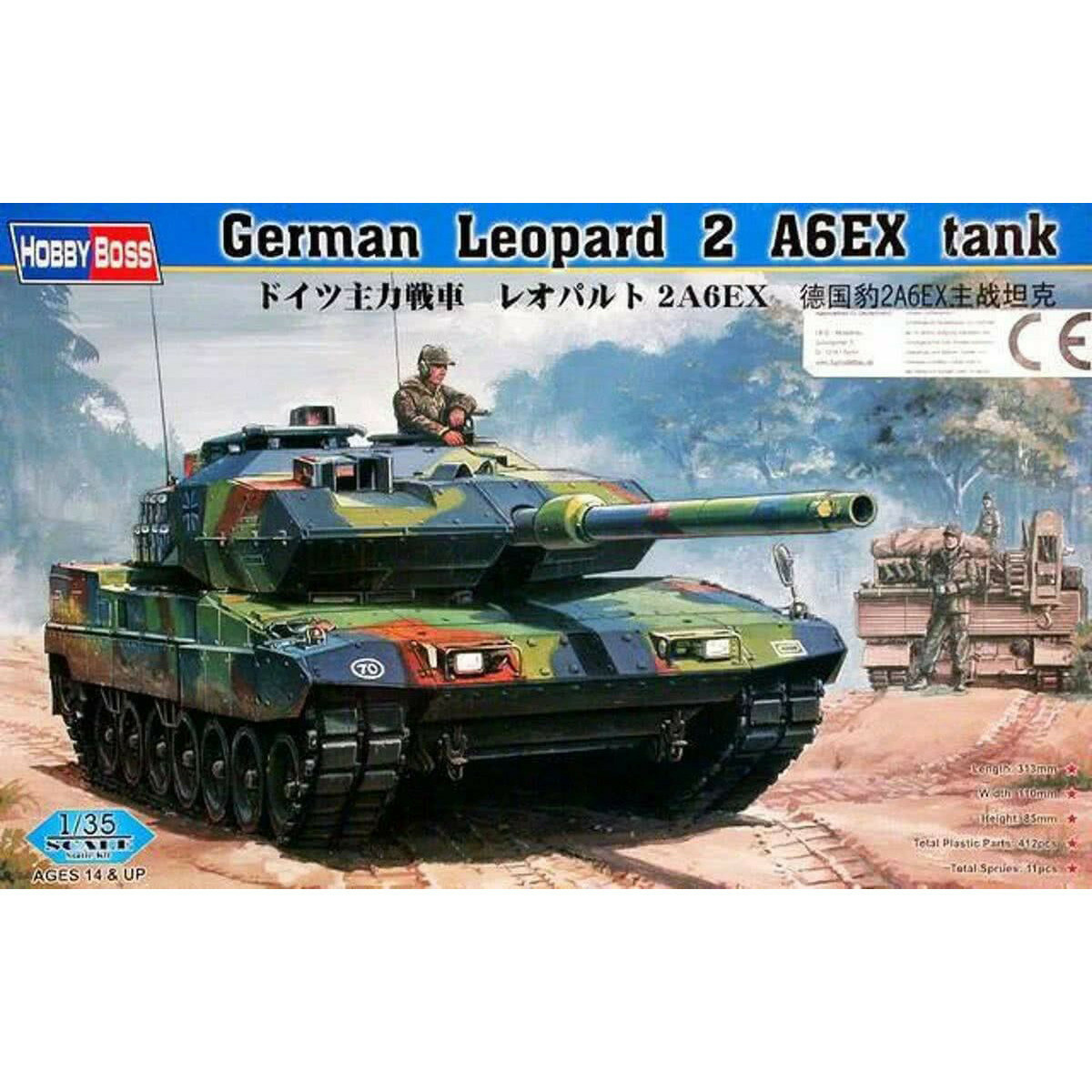 82403 HobbyBoss 1/35 Немецкий танк Leopard 2A6EX