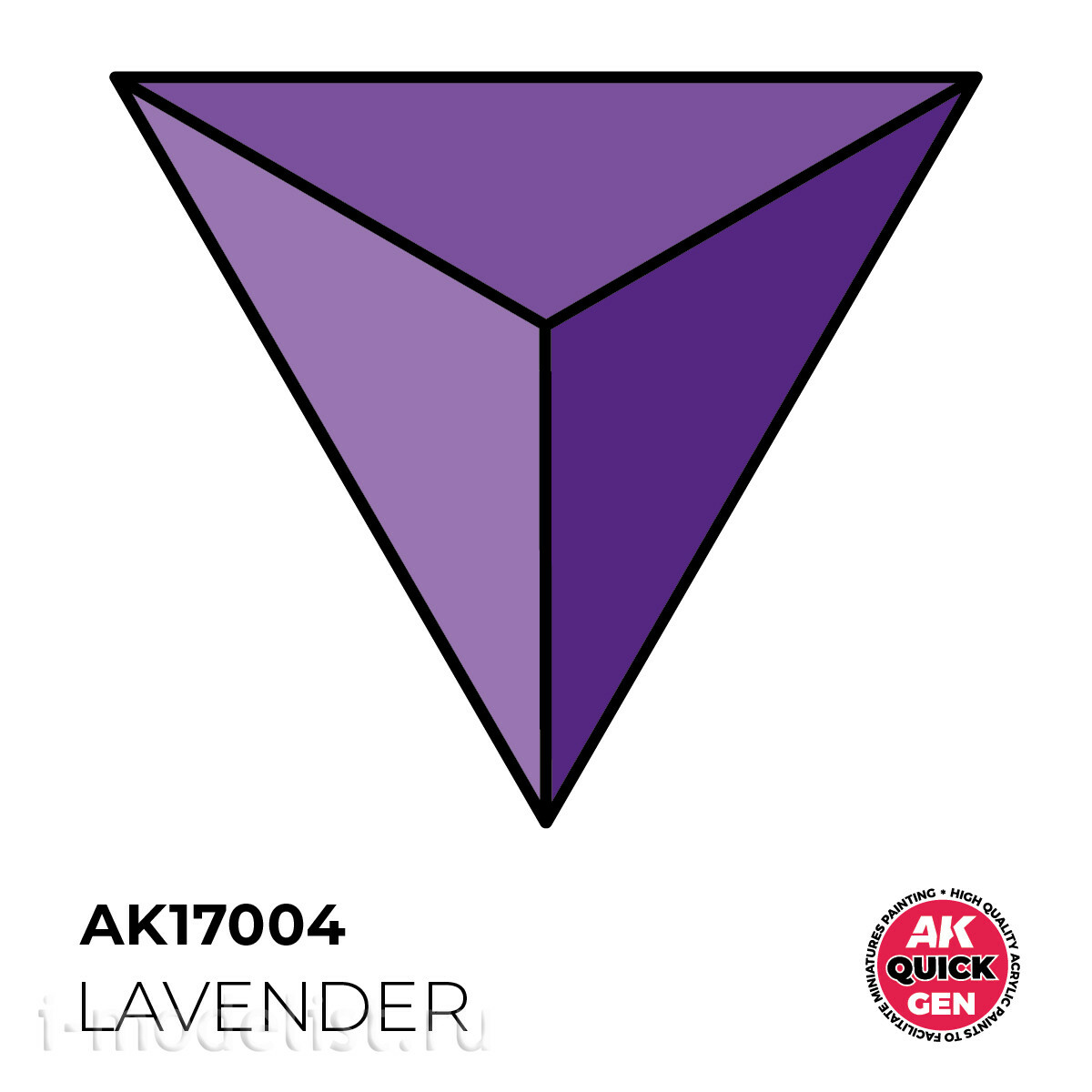 AK17004 AK Interactive Краска акриловая QUICK GEN - Лавандовый / LAVENDER