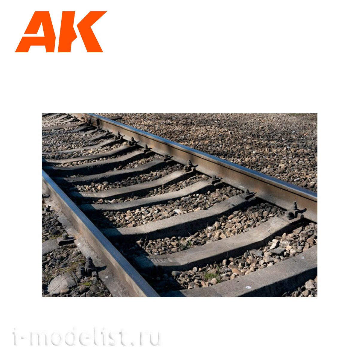 AK8256 AK Interactive Гравий для имитации железнодорожного балласта