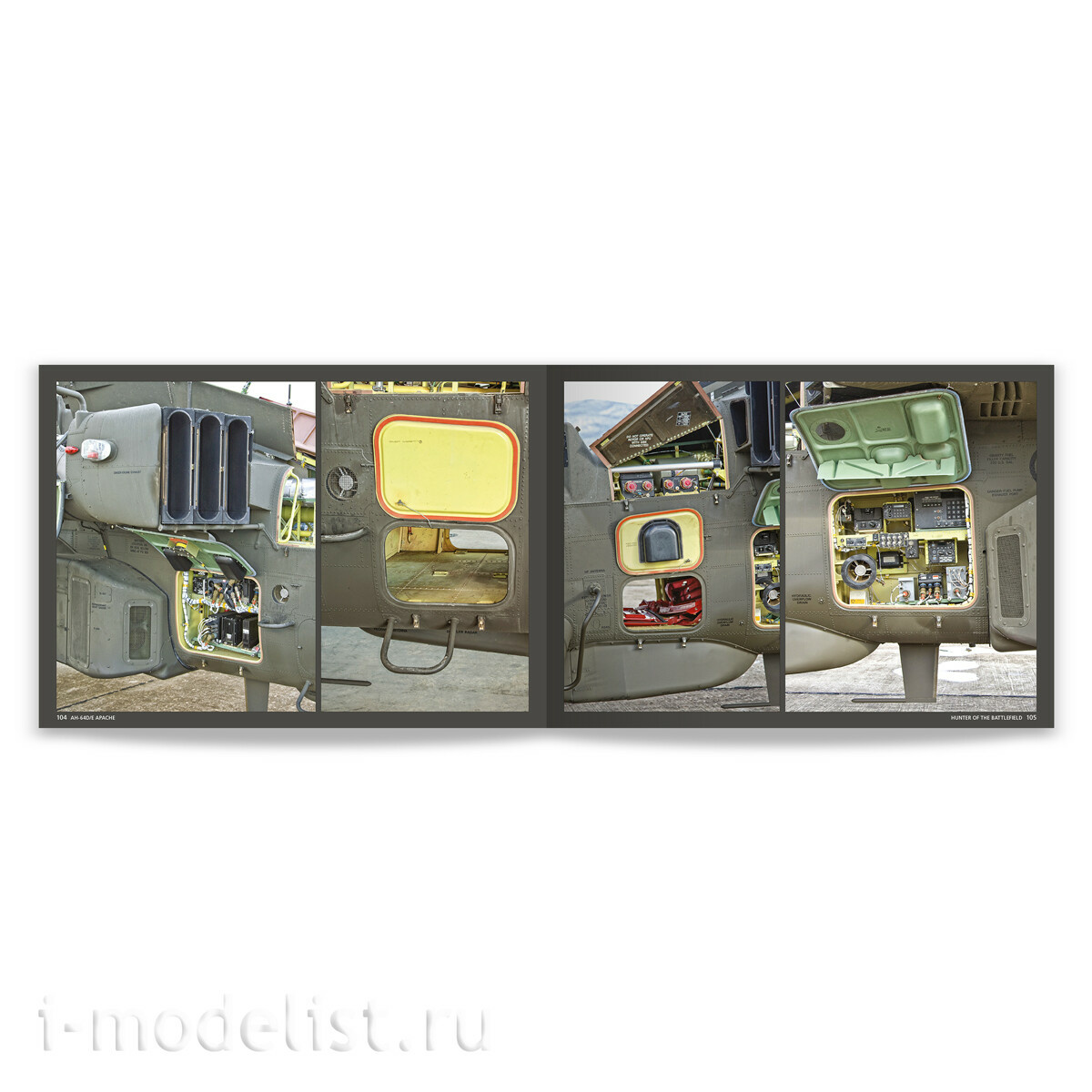 AK130044 AK Interactive Книга AH-64D/E Apache Джон Леккас / John Lekkas