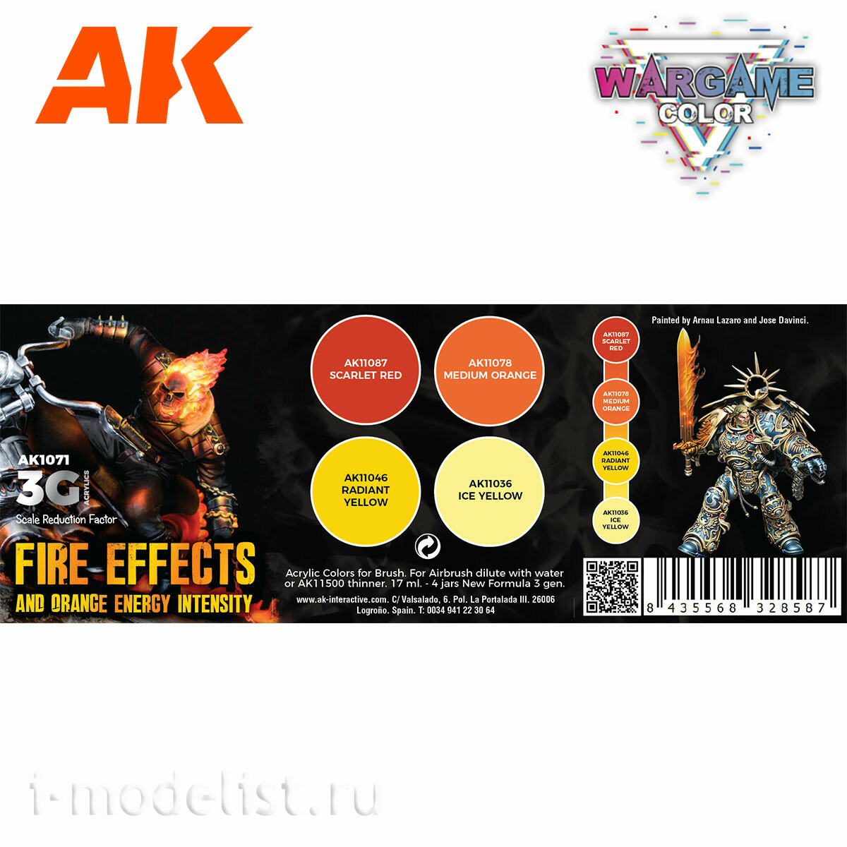AK1071 AK Interactive Набор акриловых красок 