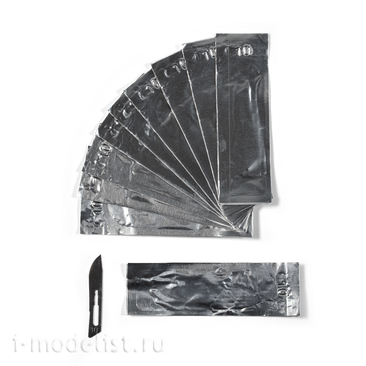 AK9545-B AK Interactive Изогнутые лезвия для AK9545 (10 шт.) / Straight Blades For AK9545 (10 Units)