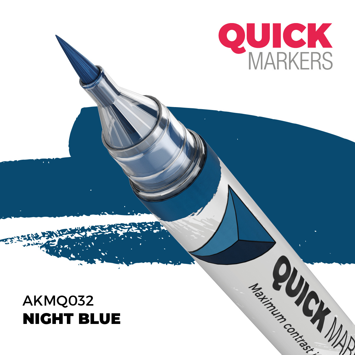 AKMQ032 AK Interactive Маркер QUICK MARKER - Ночная синева / Night Blue