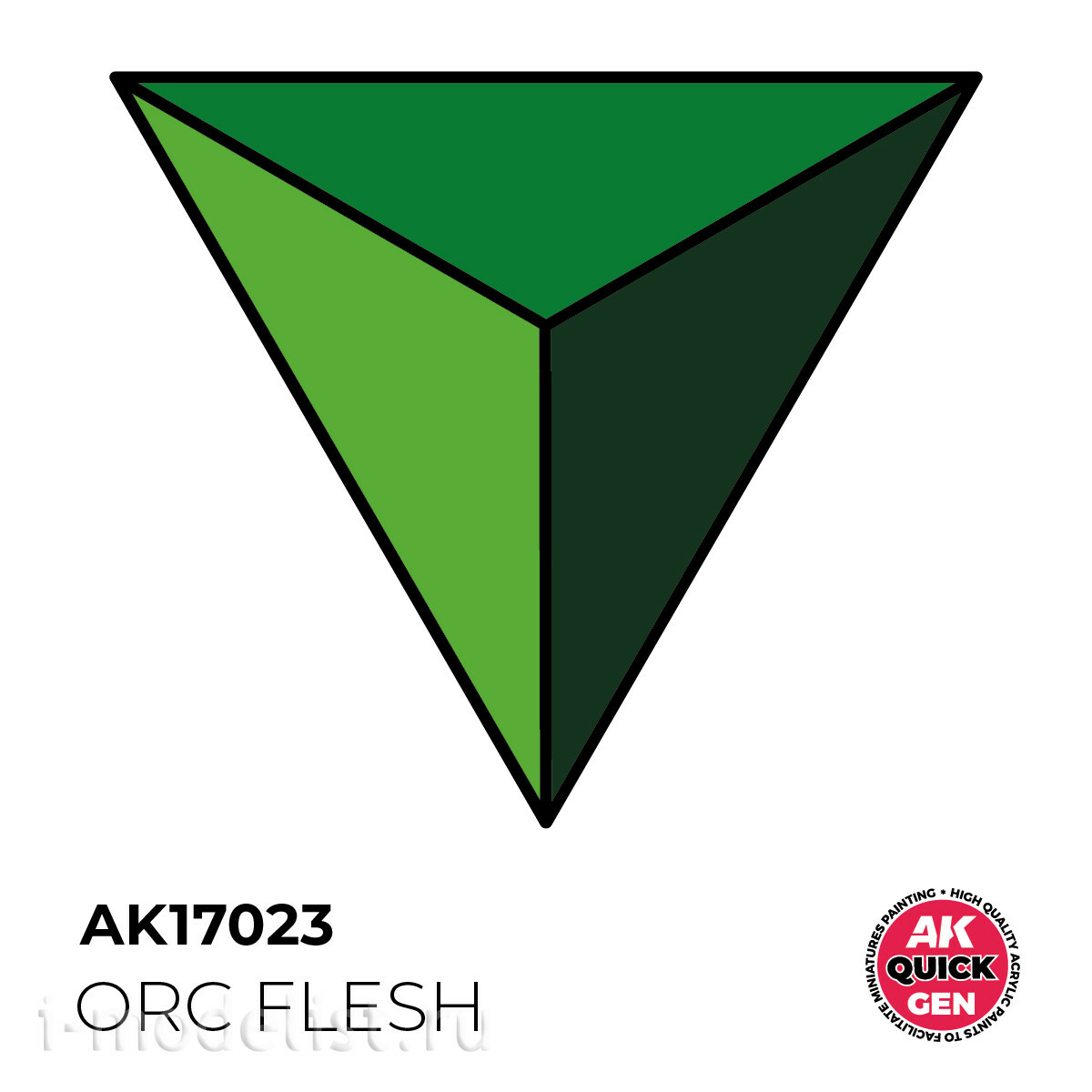 AK17023 AK Interactive Краска акриловая QUICK GEN - Плоть орка / ORC FLESH