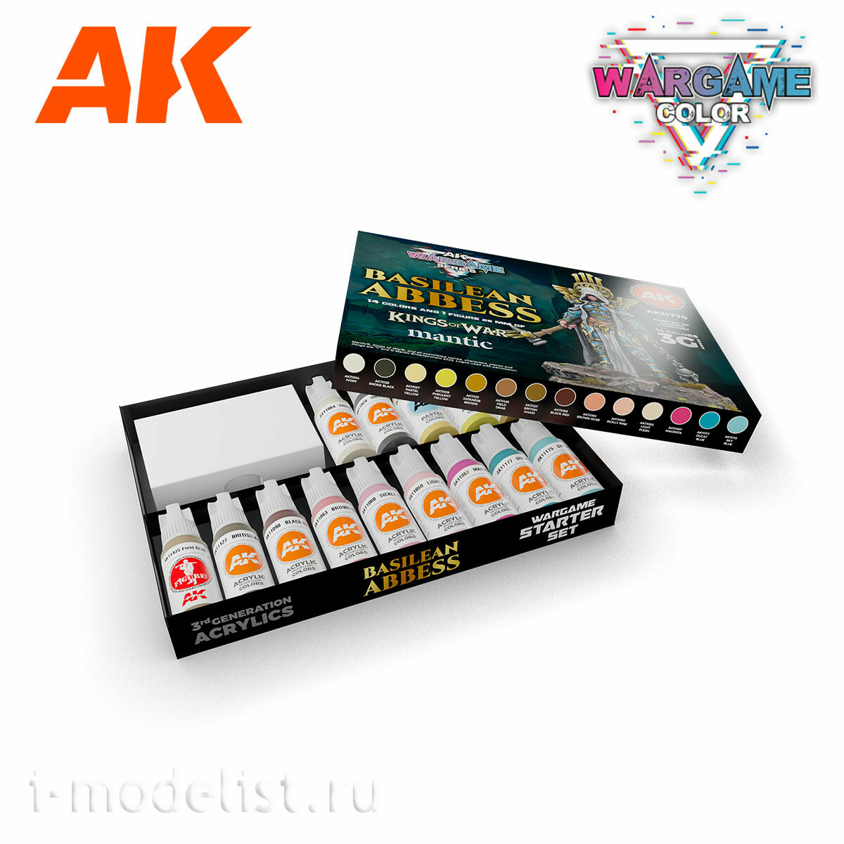 AK11770 AK Interactive Набор акриловых красок "BASILEAN ABBESS ...
