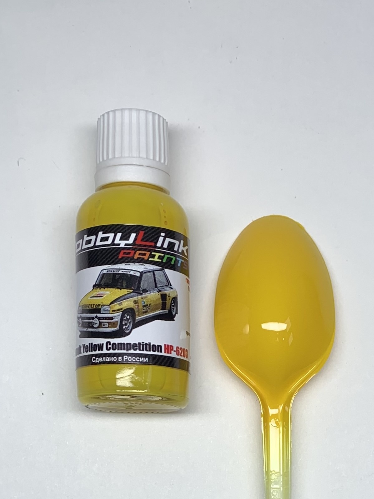 HP-6203 HobbyLink Краска Renault Yellow Competition