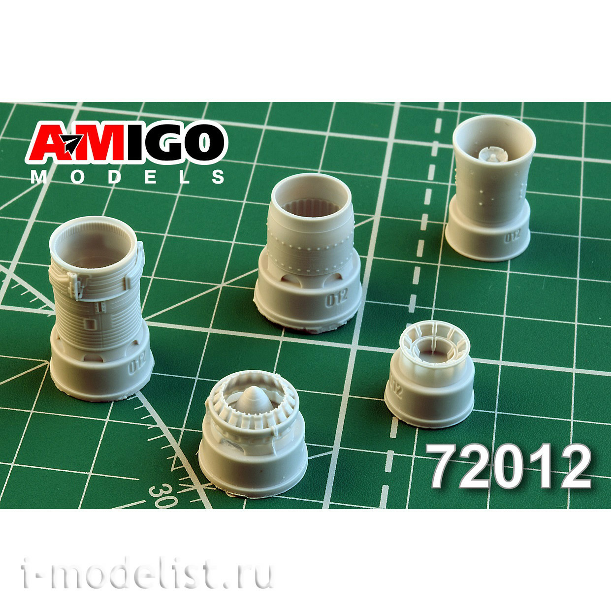 AMG72012 Amigo Models 1/72 MiGG-21Ф/MiGG-21Ф-13 Реактивное сопло двигателя Р11Ф-300